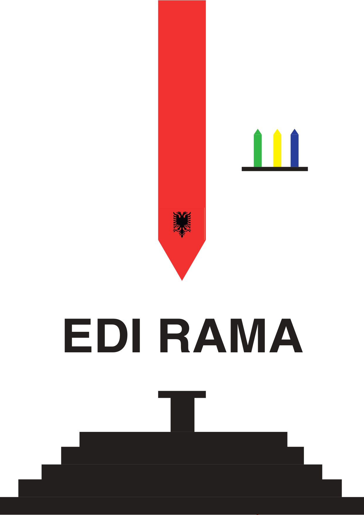 Affiche — An Albanian Future with Edi Rama